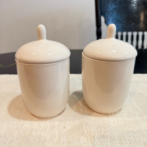 Rae Dunn Scoop Sweet Ceramic Kitchen Canisters With Lids - Picture 3 of 8